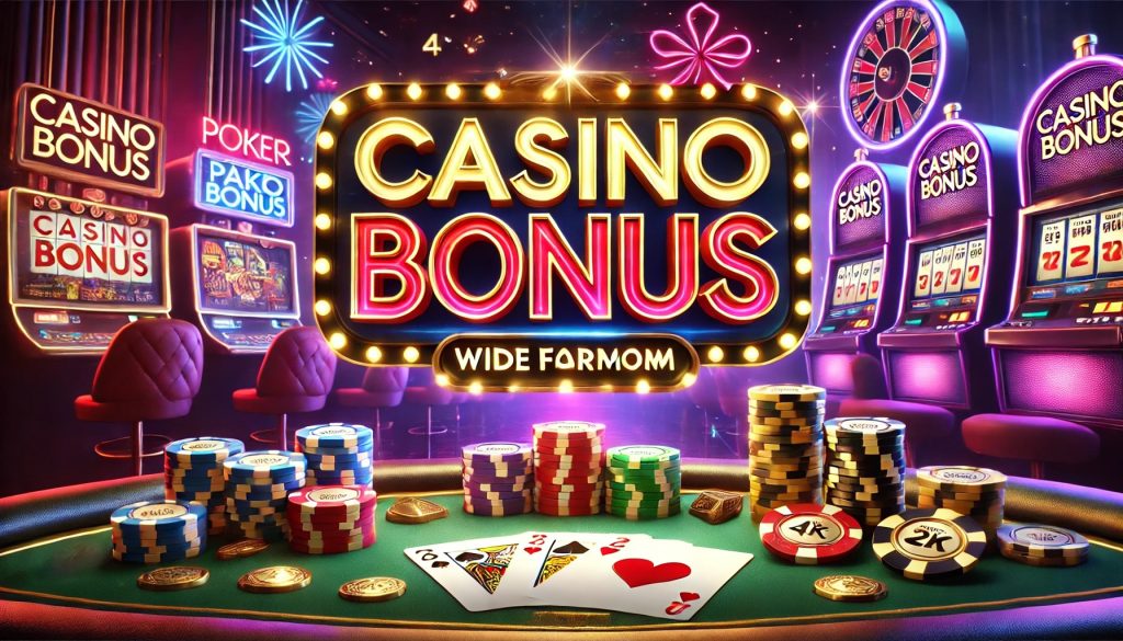 Online Casino Bonuses.